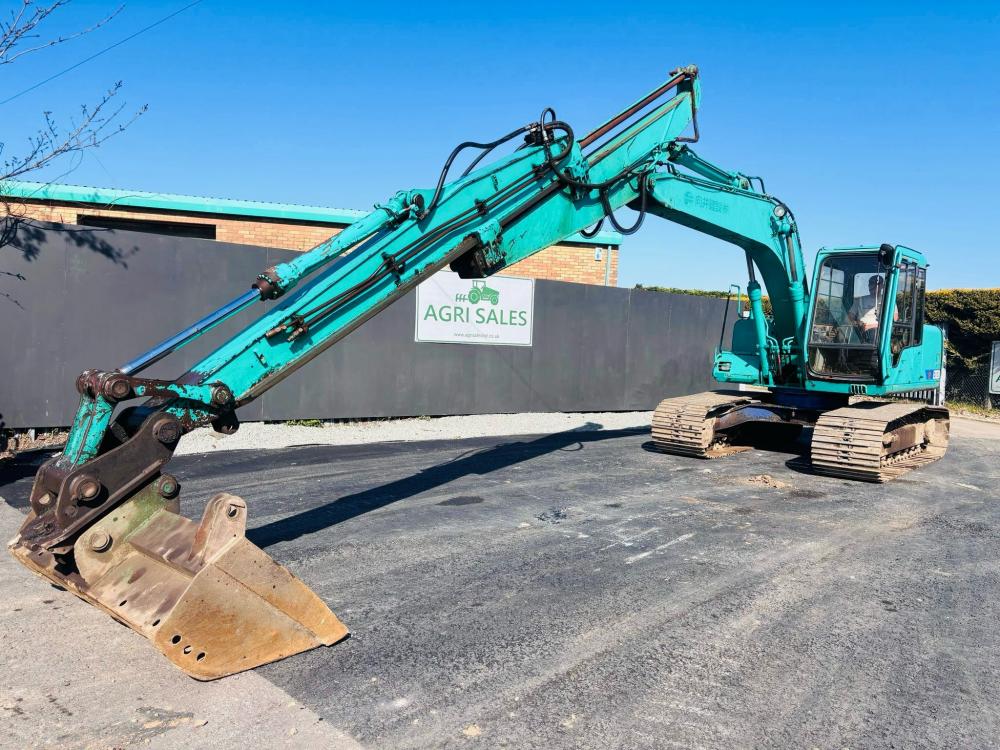 HITACHI EX120-3 EXCAVATOR *C/W EXTENDING ARM & BUCKET(DITCHING)* VIDEO*