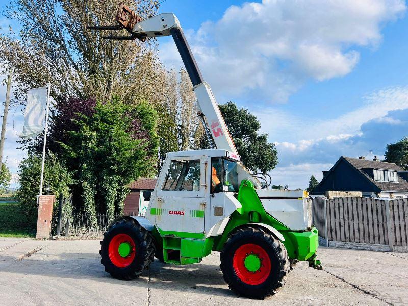 CLAAS 516 4WD TELEHANDLER C/W JOYSTICK CONTROL & PALLET TINES *VIDEO* 