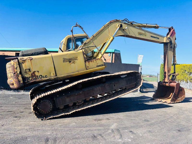 KOMATSU PC210LC-6 TRACKED EXCAVATOR *C/W BUCKET*VIDEO*