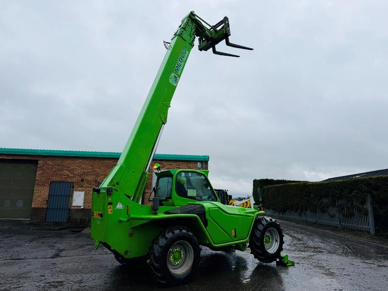 MERLO P40.17 TELEHANDLER*C/W PALLET TINES*YEAR 2015*VIDEO*