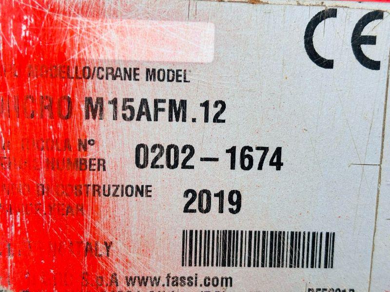 NEUSON 850 ARTICULATED CRANE**C/W FASSI MICRO CRANE YEAR 2019*VIDEO*