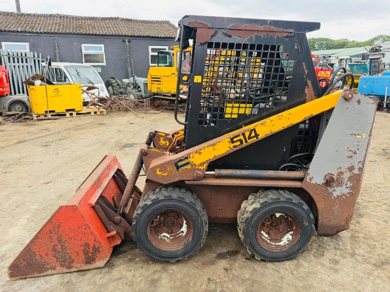 MASSEY FERGUSON 514 SKIDSTEER*SPARES AND REPAIRS*VIDEO*