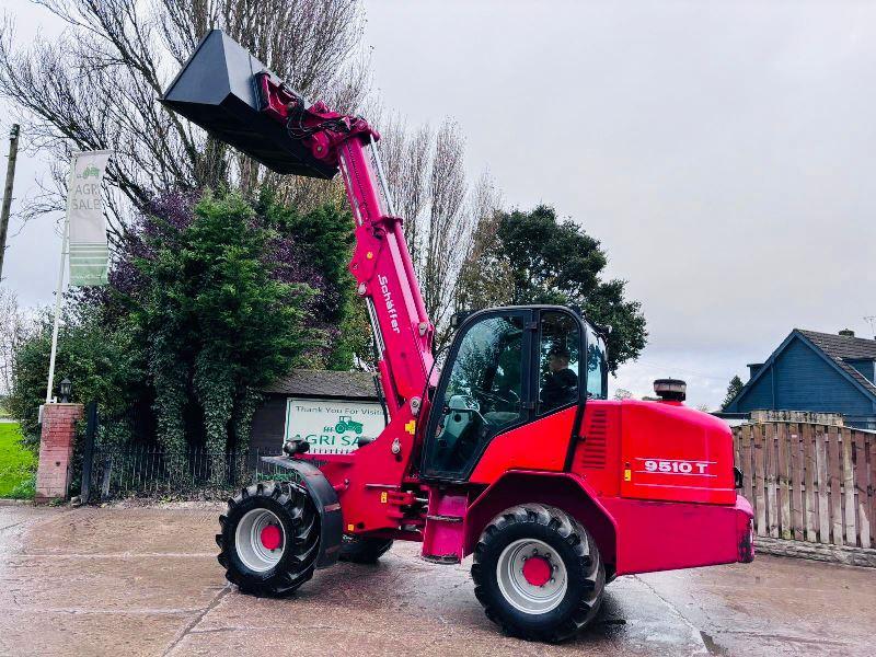 SCHAFFER 9510T 4WD TELEHANDLER *YEAR 2013* C/W BRAND NEW BUCKET *VIDEO*