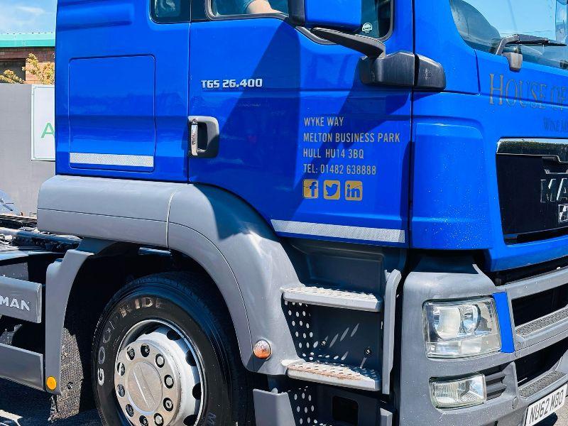 MAN 26.400 6X2 REAR LIFT RIGID LORRY*YEAR 2012*VIDEO*