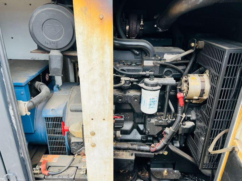 SDMO R66C2 60KVA GENERATOR *YEAR 2010* C/W JOHN DEERE ENGINE *VIDEO*