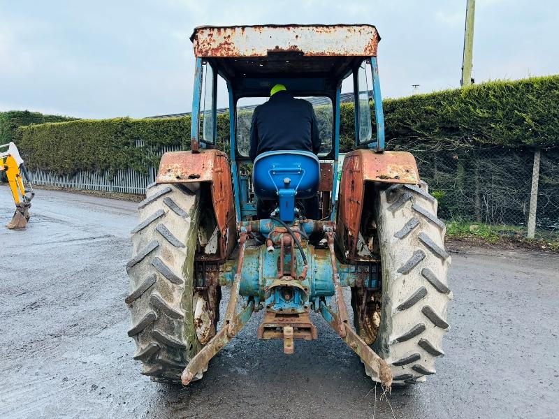 FORD 5000 TRACTOR*C/W NEW ROOF,MUDGUARDS AND ALTERNATOR*VIDEO*