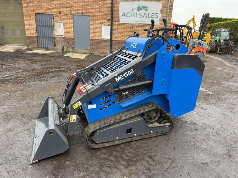 WTS ME1300 SKIDSTEER LOADER*JOYSTICK CONTROLS*YEAR 2026*VIDEO*