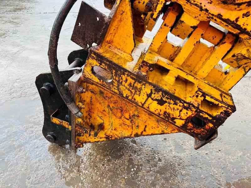 HYDRAULIC DEMOLITION SHEAR TO SUIT 10-12 TON EXCAVATOR *VIDEO*