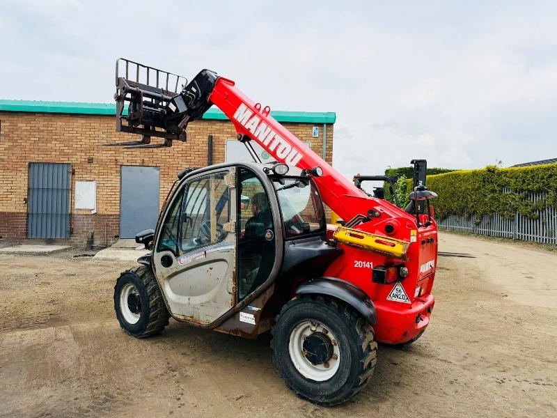 MANITOU MT625H COMFORT TELEHANDLER*YEAR 2015*C/W PALLET TINES*VIDEO*