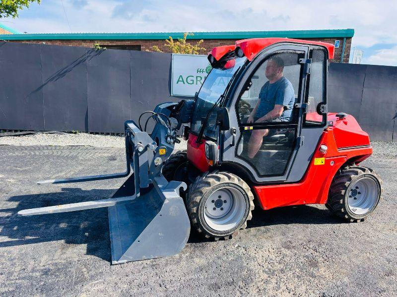 *NEW UNUSED* EVERUN ERT1500 TELEHANDLER*C/W BUCKET AND TINES*VIDEO*