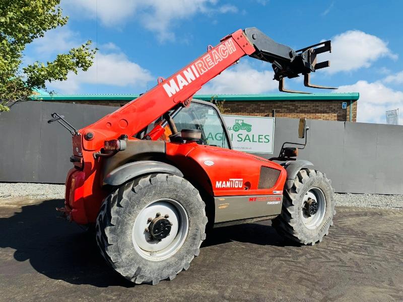 MANITOU MLT 633-120 LS TURBO TELEHANDLER*C/W PALLET TINES*VIDEO*