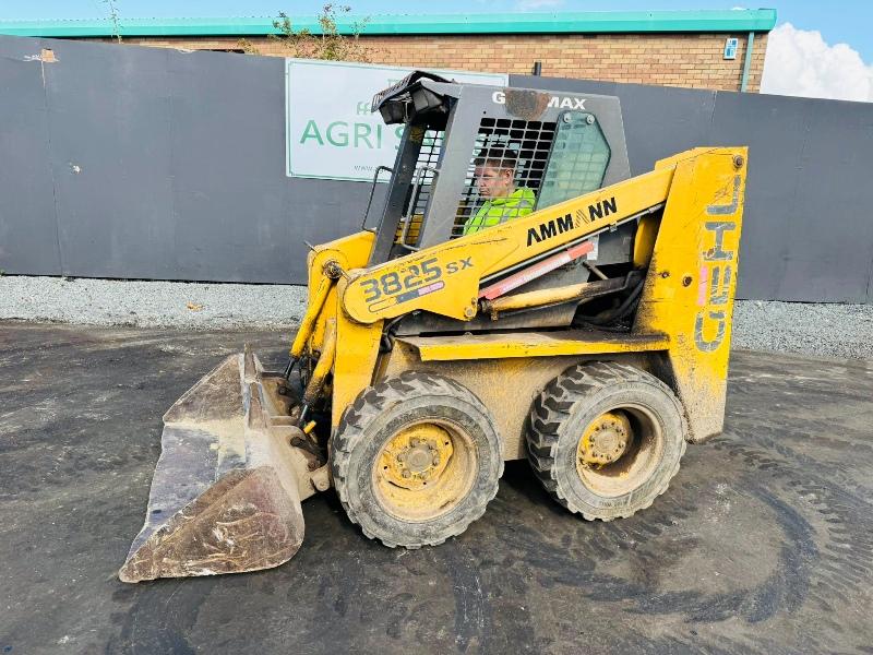 GHEL 3825 SX WHEELED SKIDSTEER*C/W BUCKET*VIDEO*