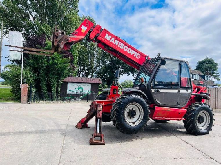 MANITOU MT1335SL 4WD TELEHANDLER *13 METER REACH* C/W PALLE TINES *VIDEO*