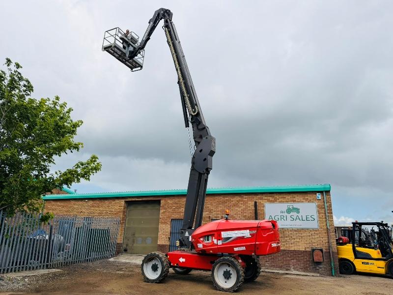 MANITOU 280TJ ARTICULATED BOOM LIFT*YEAR 2016*VIDEO*