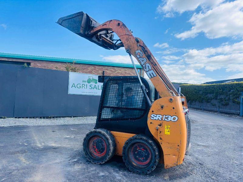 CASE SR130 SKIDSEER*C/W BUCKET*YEAR 2017*VIDEO*