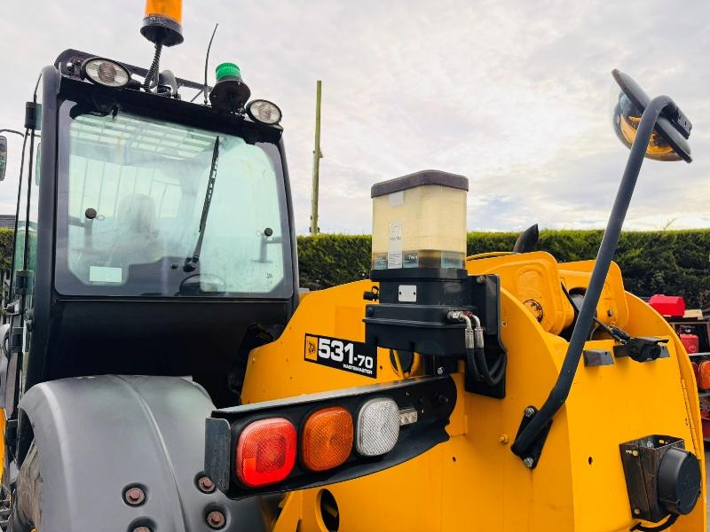 JCB 531-70WM TURBO *JOYSTICK CONTROL*669 HOURS*YEAR 2011*VIDEO*