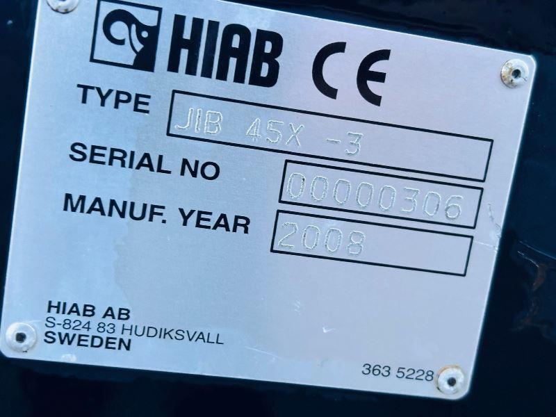 HIAB JIB 45X-3 FKY JIB *YEAR 2008* 