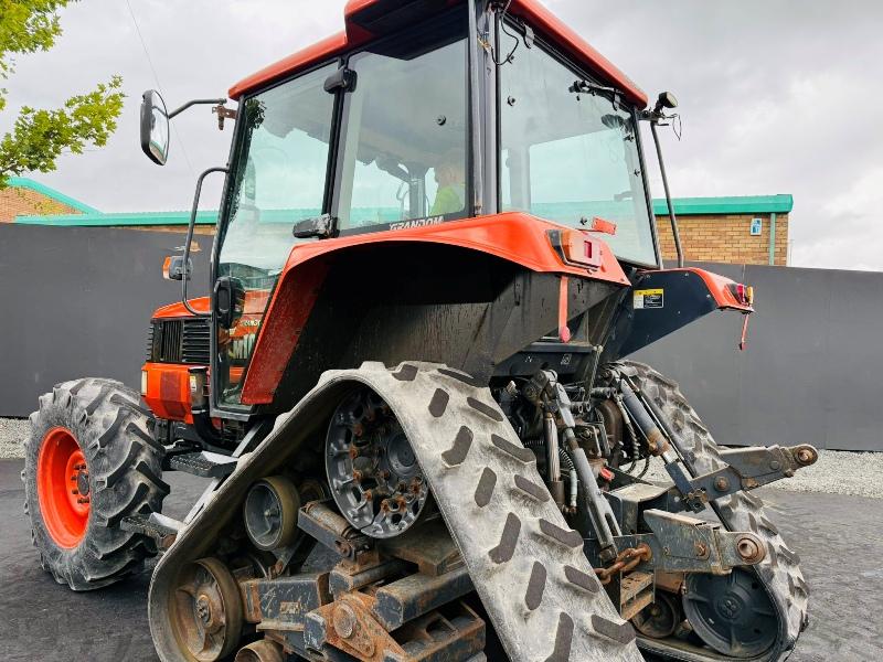 KUBOTA M100 HALF TRACK TRACTOR*C/W REAR LINKAGE & PTO*1216 HOURS*VIDEO*