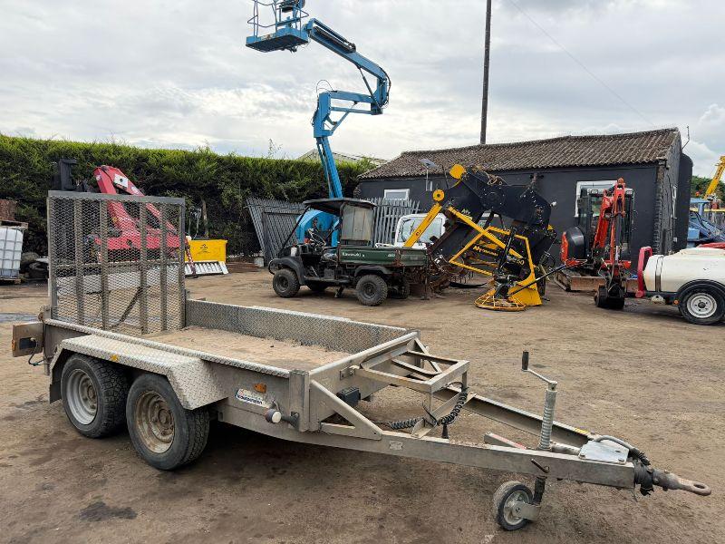 INDESPENSION TWIN AXLE PLANT TRAILER*CHOICE OF 2*VIDEO*