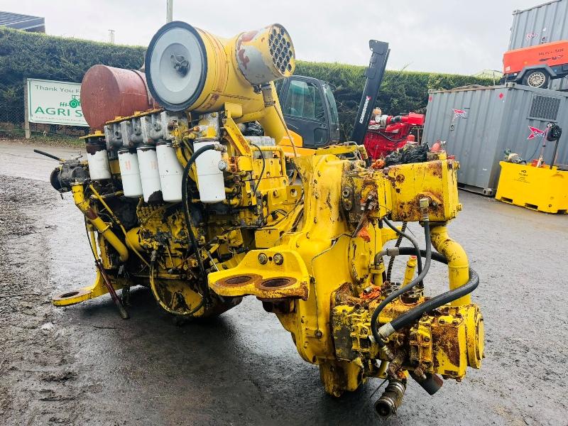 KOMATSU PC650 EXCAVATOR ENGINE*IN WORKING ORDER*VIDEO*