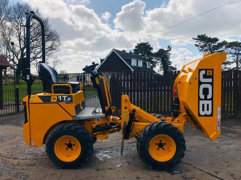 JCB 1T2 HIGH TIP DUMPER * YEAR 2017 ONLY 128 HOURS * PLEASE SEE VIDEO