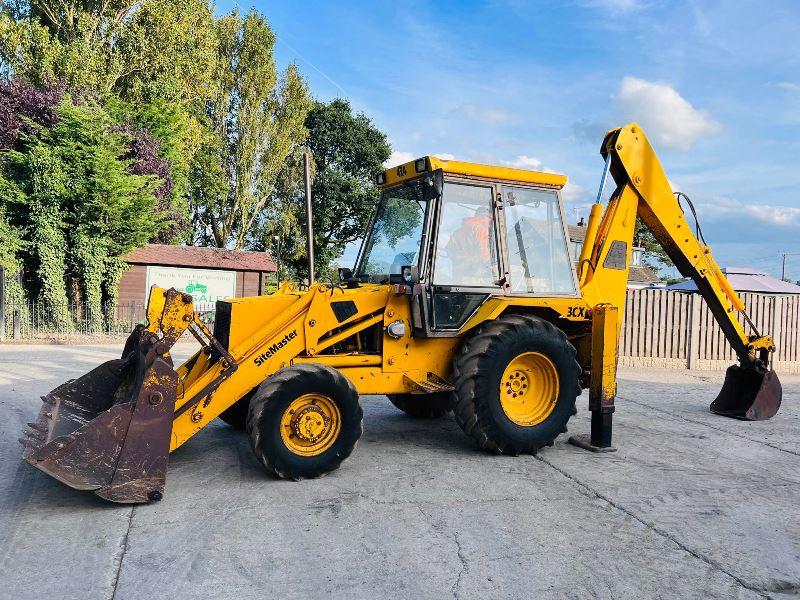 JCB 3CX PROJECT 7 4WD BACKHOE DIGGER C/W EXTENDING DIG *VIDEO*