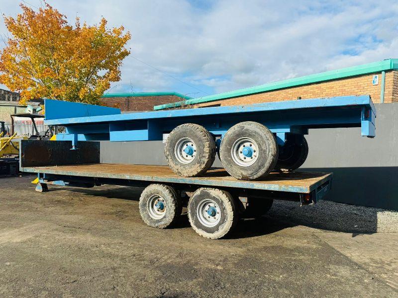 20FT BY 8FT MARSTON AGRICULTURAL TRAILER*CHOICE OF 7*TWIN AXLE*VIDEO*
