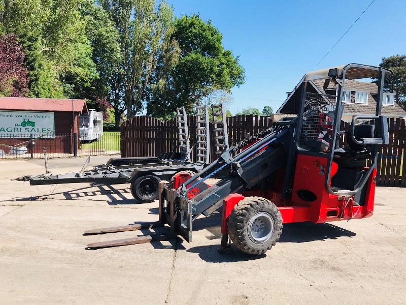 MOFFETT MOUNTAIN M3503B TELESCOPIC C/W SIDE SHIFT & TRAILER