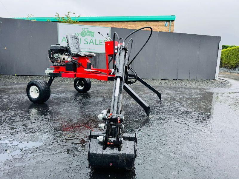*NEW*UNUSED*CAPTOK CK900 TOWABLE SPIDER EXCAVATOR*VIDEO*