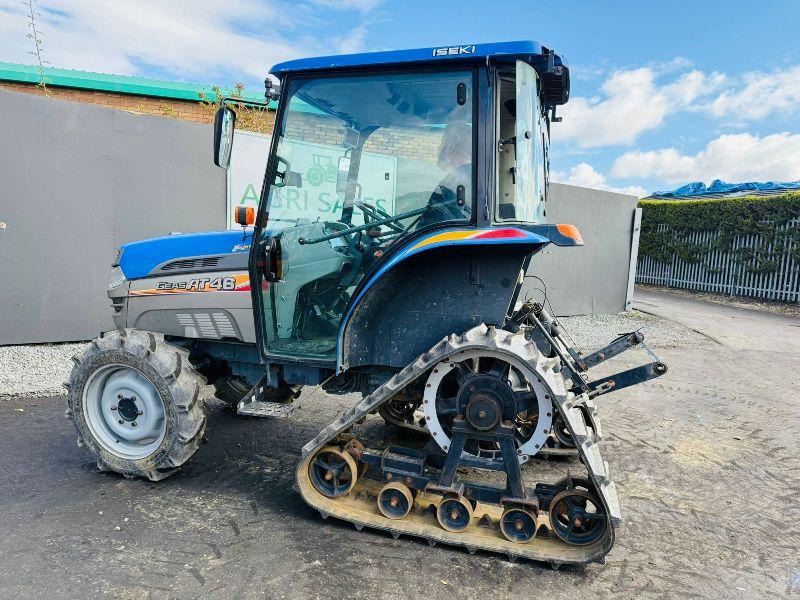 ISEKI AT46 HALF TRACK TRACTOR* 3070 HOURS*VIDEO*