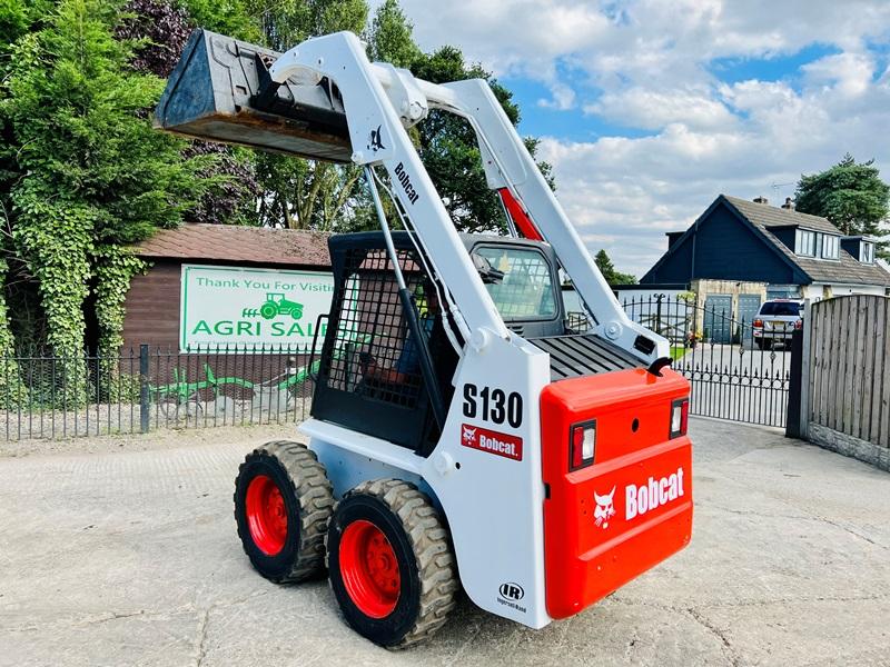 BOBCAT S130 4WD SKIDSTEER *3348 HOURS* C/W BUCKET *VIDEO*