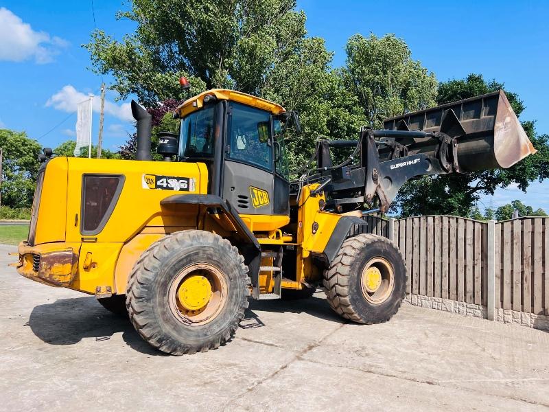 JCB 436EHT 4WD WASTE MASTER LOADING SHOVEL C/W BUCKET *VIDEO*