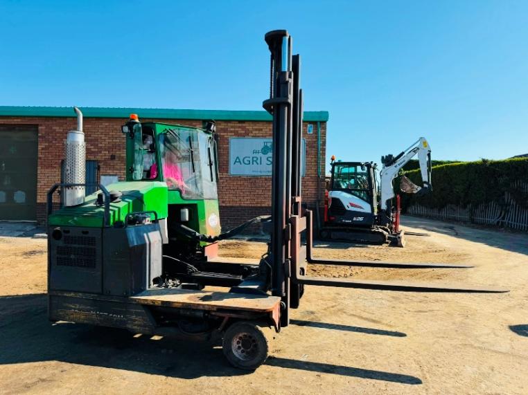 COMBILIFT C4000 DIESEL FORKLIFT*C/W FORK POSITIONER*YEAR 2016*VIDEO*