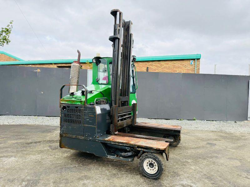 COMBILIFT C4000 DIESEL TRUCK MOUNTED FORKLIFT*C/W FORK POSITIONER*VIDEO*