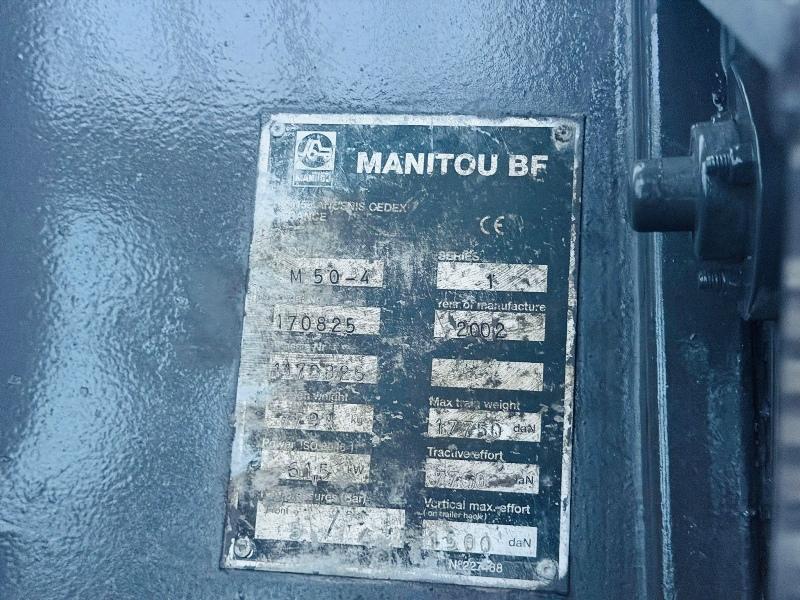 MANITOU M50-4 ROUGH TERRAIN FORKLIFT*C/W PALLET TINES*VIDEO*
