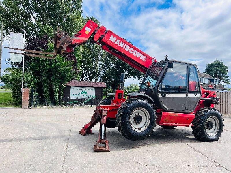 MANITOU MT1335SL 4WD TELEHANDLER *13 METER REACH* C/W PALLE TINES *VIDEO*