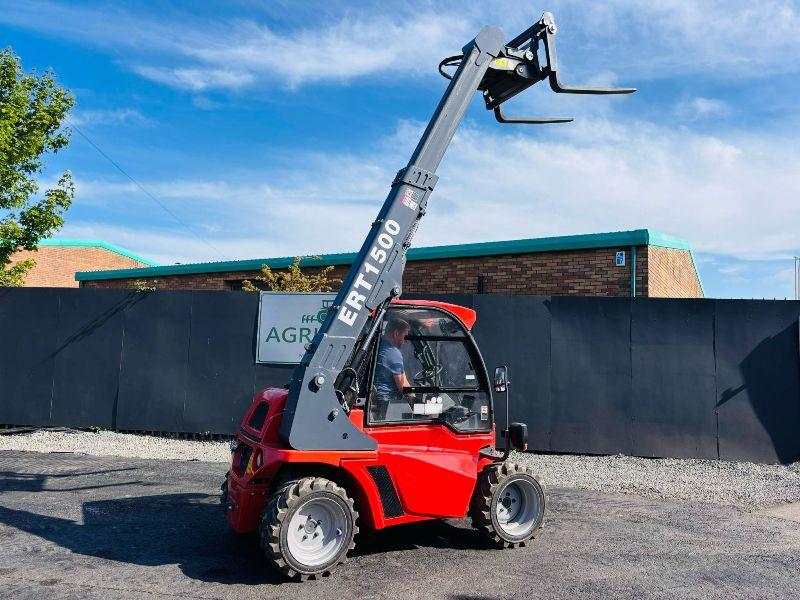 *NEW UNUSED* EVERUN ERT1500 TELEHANDLER*C/W BUCKET AND TINES*VIDEO*