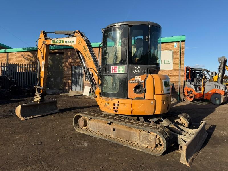 CASE CX50B MINI EXCAVATOR*C/W BUCKET*YEAR 2014*VIDEO*