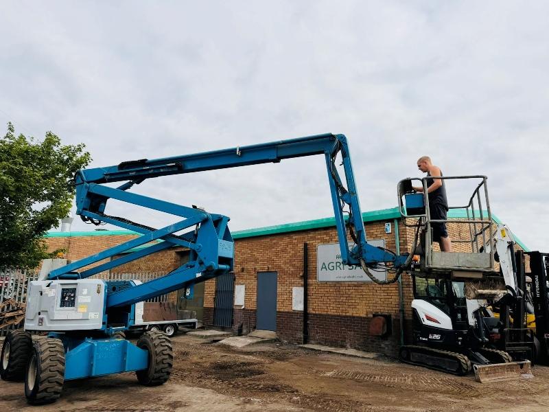 GENIE Z60 ARTICULATED TELESCOPIC BOOM LIFT*VIDEO*