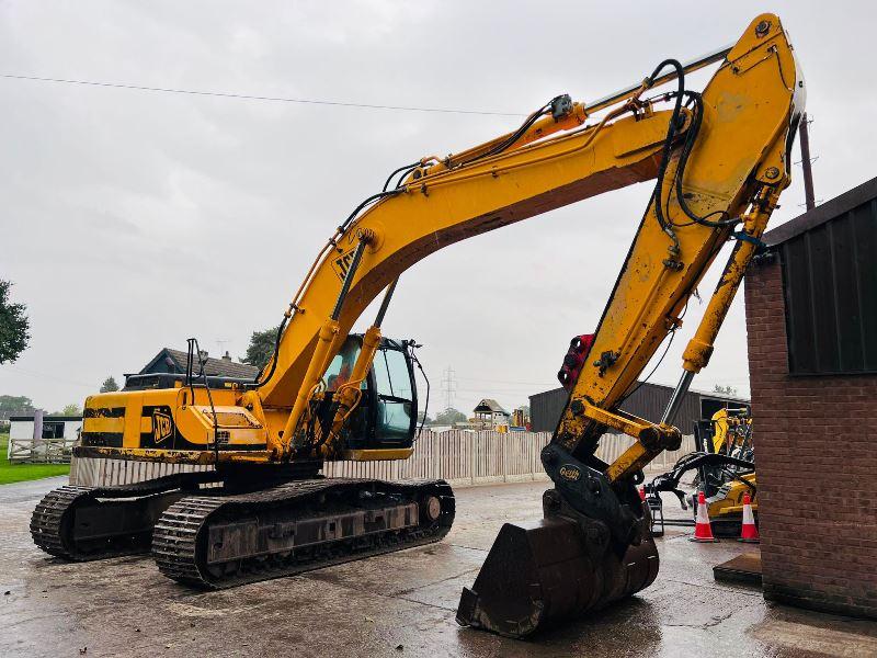 JCB JS330 TRACKED EXCAVATOR C/W QUICK HITCH AND BUCKET *VIDEO*