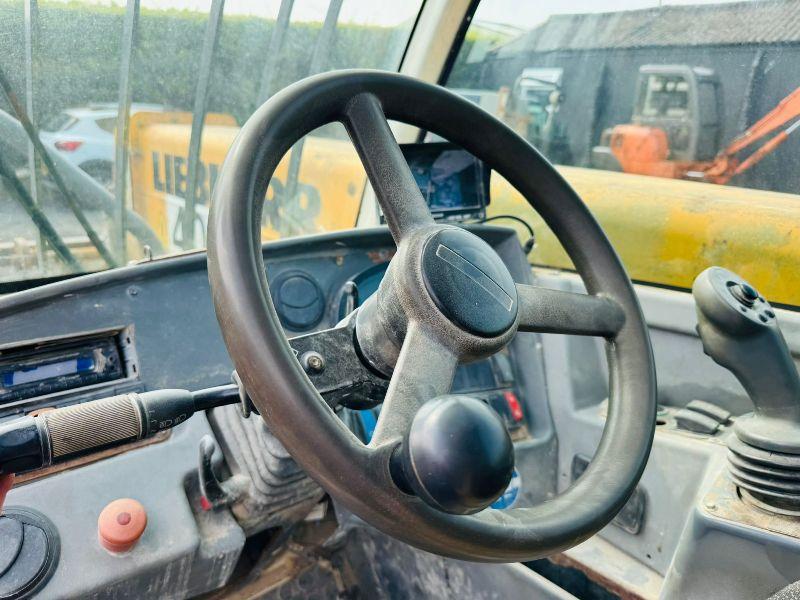 LIEBHERR 435-10 TURBO TELEHANDLER*C/W PALLET TINES*VIDEO*