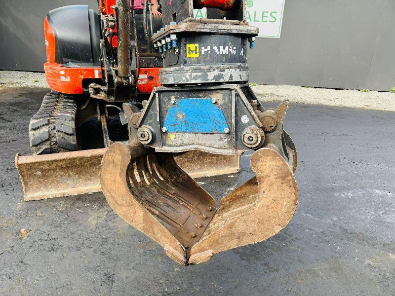 KUBOTA KX057-4 EXCAVATOR*C/W SELECTOR GRAB*YEAR 2018*VIDEO*