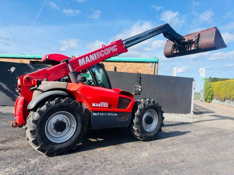 MANITOU MLT 634 120 LSU PS *C/W BUCKET* AG SPEC* YEAR 2011*VIDEO*