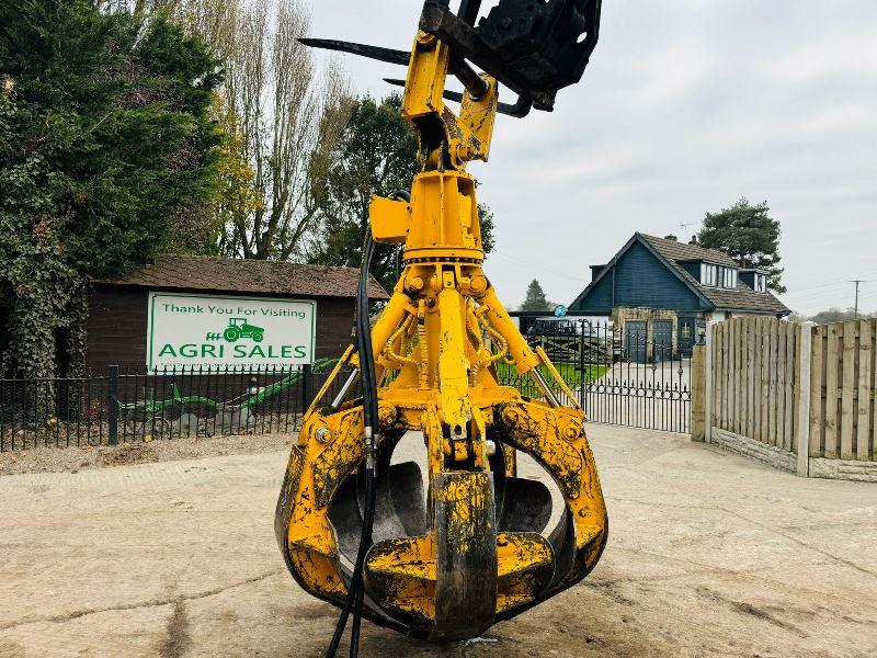 STRUTT 5 TINE ROTATING SCRAP GRAB *YEAR 2022* TO SUIT 30 TONNE EXCAVATOR *VIDEO*