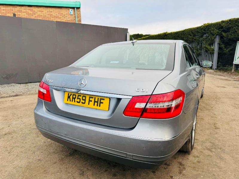 MERCEDES E200 BLUEF-CY A-GARDE CDI CAR*YEAR 2010*VIDEO*