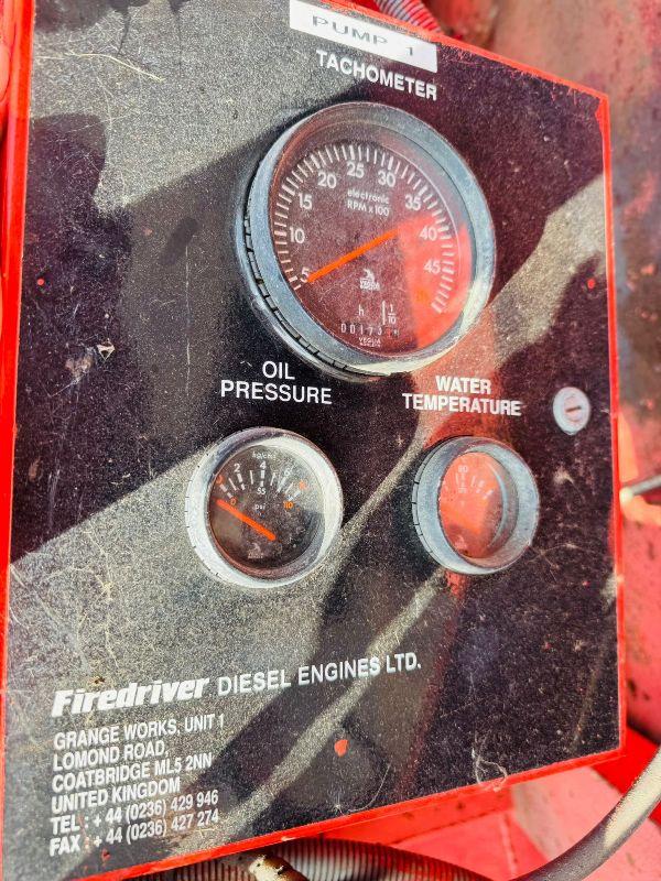 WEIR 10 INCH WATERPUMP*C/WIVECO ENGINE*VIDEO*