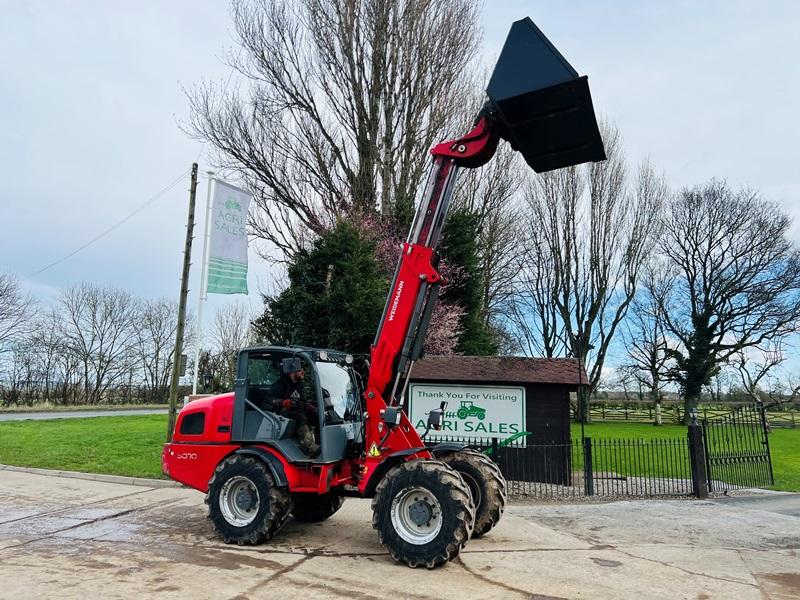 WEIDEMAN 3070CX 4WD TELEHANDLER *YEAR 2011* C/W BUCKET *VIDEO*