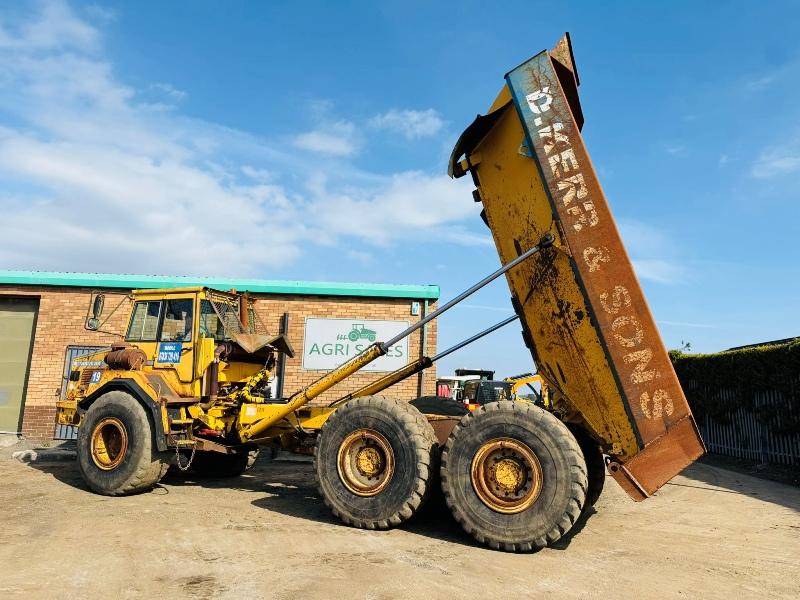 VOLVO A25C DUMP TRUCK*C/W HYDRAULIC TIP*VIDEO*