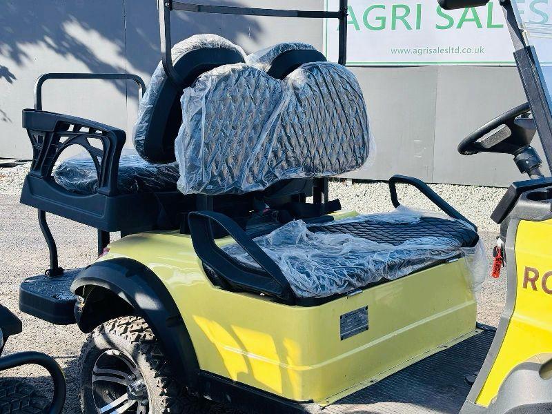 *NEW UNUSED*RACCOON RC-G4.0 ELECTRIC GOLF CART*CHOICE OF 4*VIDEO*