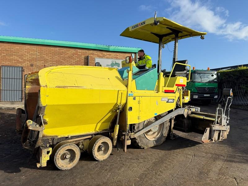 AMMANN AFW350E ASPHALT PAVER*C/W DEUTZ ENGINE*YEAR 2015*VIDEO*